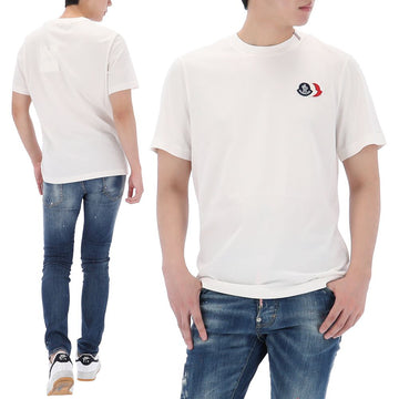 MONCLER Tricolor Logo Patch T-Shirt 157341682