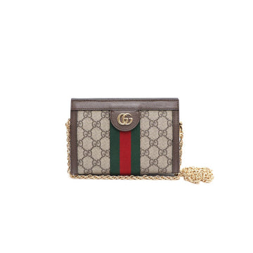 GUCCI 602676 GG Logo Dreifach Web Ophidia Mini Ketten Schultertasche und Crossbody kk59992565 157342348