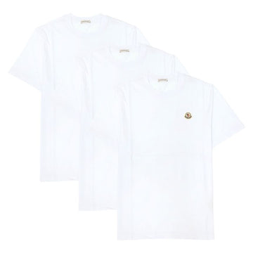 MONCLER Logo-Patch T-Shirt für Herren kurzärmlig 001 157343230