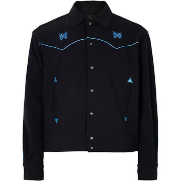 NEEDLES 25FW ブラック パイピング カウボーイ ジャケット RW259 BLACK 150873789