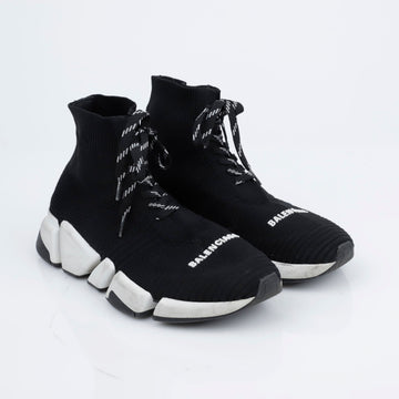 BALENCIAGA W Speed 2.0 Sneakers Schwarz Weiß 617214W2DB21015 JP8 157090747