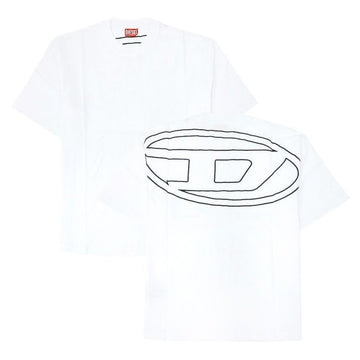 DIESEL Logo Herren T-Shirt kurzärmlig A11302 0HGAM 100 157343321 [P]