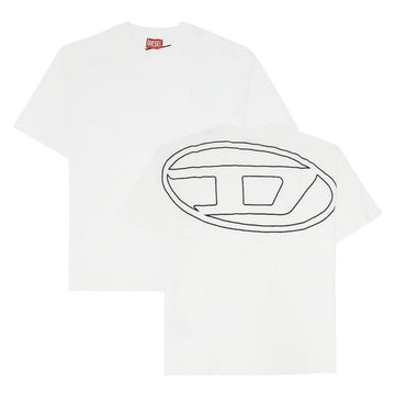 Diesel Men's Logo Short Sleeve T-Shirt 157343318 [P]