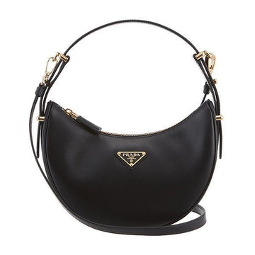 PRADA Arke Dreieckslogo Emaille Metall Logo Schultertasche 67221010