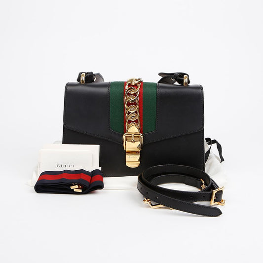 GUCCI Klein Schultertasche Schwarz 157091529 [P]