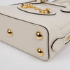 GUCCI 1955 Horsebit Mini Leder Top Handle Bag Weiß 157116770 [P]