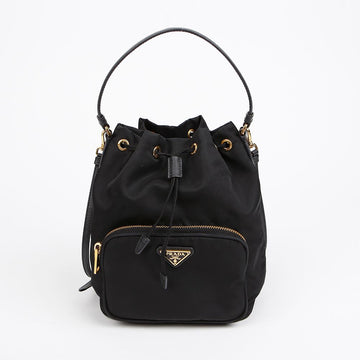 Prada Duet Bucket Tote Shoulder Bag 1BH038 157116775