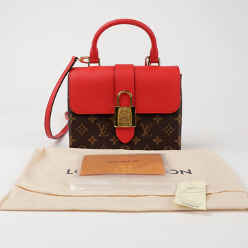 LOUIS VUITTON ロッキー BB モノグラム キャンバス レザー トートバッグ 156797486