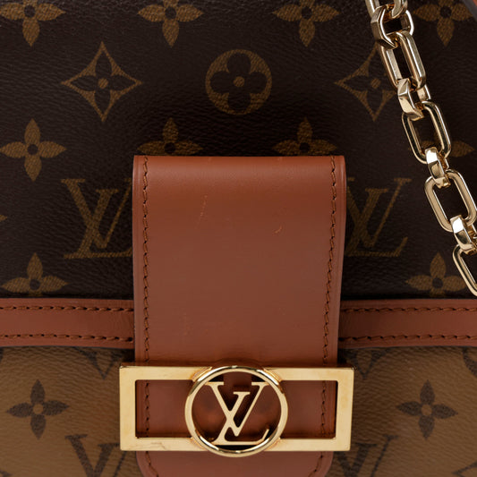 Louis Vuitton Monogram Reverse Canvas Dolphin Shoulder Crossbody Bag 157026469