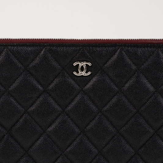 CHANEL Caviar Classic New Medium Clutch A82545 157029056