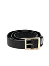 GUCCI GG-Rubber Leder Gürtel Schwarz (761567) 157343716 [P]