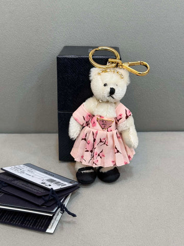 PRADA Neues Teddy-Bär Schlüsselanhänger 157343923