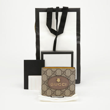 Gucci Neo Vintage GG Supreme Canvas Wallet 157299263