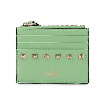 Valentino Rockstud Zip Cardholder 92395849