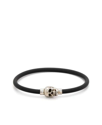 ALEXANDER MCQUEEN Gummi-Code Skull Armband 705846 1AAIK 8560 151053883