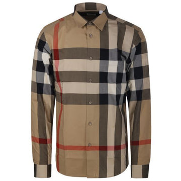 BURBERRY チェック柄コットンシャツ (8071445) 75811736