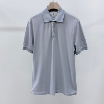 Brunello Cucinelli Cotton Short Sleeve Polo Shirt L 157343977