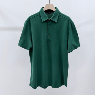 Loro Piana Cotton Polo Shirt Green 157343981