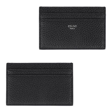 Celine Grained Calfskin Card Holder 38SI 157343993