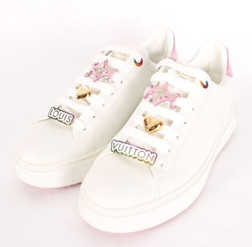 LOUIS VUITTON タイムアウト チャーム スニーカー 38.5(255) 157344005