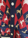 GUCCI Intarsien Argyle Herren Cardigan 157344584 [P]