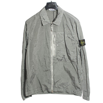 STONE ISLAND Nylon-Metal-Öko-Nyl-Überhemd Perl Grau L1S151200038 S0019 V0061 157344812