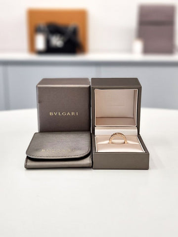 BULGARI Einband 18K Ring Rosegold 47, Ausstellungsstück 336003 157345402