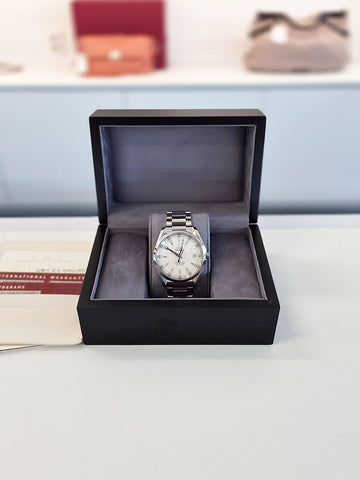 OMEGA Seamaster Aqua Terra Stahl Weißes Zifferblatt Automatik Herrenuhr 41,5 mm 157345406