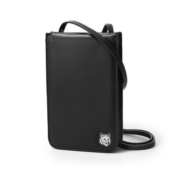 Maison Kitsune FOX HEAD NECK POUCH 111128833
