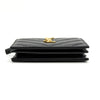Saint Laurent Monogram Matelassé Compact Wallet Black 157349498 [P]