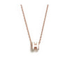 Hermes Mini Pop H necklace White Blanc Rose Gold H147992FO49 96006671 [P]