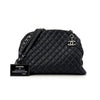 CHANEL Caviar Mademoiselle Bowling Bag Schwarz 157350202 [P]