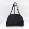 CHANEL Caviar Mademoiselle Bowling Bag Schwarz 157350202 [P]