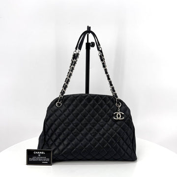 CHANEL Caviar Mademoiselle Bowling Bag Black 157350202