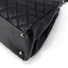 CHANEL Caviar Mademoiselle Bowling Bag Schwarz 157350202 [P]