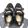 THOM BROWNE Sneaker mit Dreistreifen Schwarz 157350384 [P]