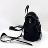 Prada Two Pocket Triangle Logo Nylon Backpack Black 157351232 [P]