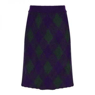 Burberry Argyle Wool Skirt 75853676