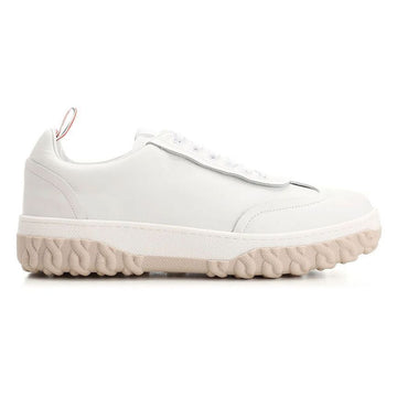 THOM BROWNE 24SS Drei-Streifen-Feldsneaker Weiß MFD258A 05584 100 79746933