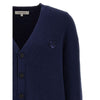 MAISON KITSUNE BOLD FOX HEAD PATCH COMFORT RIBBED CARDIGAN 157360183 [P]