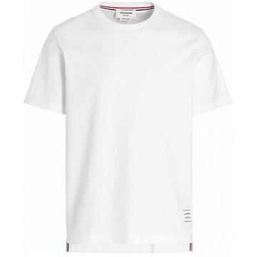 THOM BROWNE 26SS ジュージ リラックスサイドスリット Tシャツ (MJS067A 00042 100) 157363828