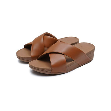 FITFLOP クロススライドライトタン 152738848
