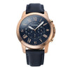 FOSSIL グラント クロノグラフ メンズ レザーウォッチ FS4835 144732216 [P]