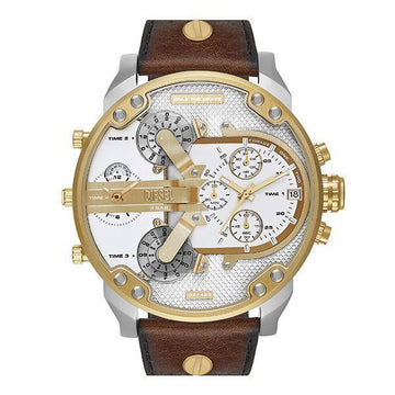 Diesel Mr. Daddy 2.0 Chronograph Men's Leather Watch stamp: DZ7483 146392258 [P]