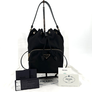 Prada Re-Nylon Pocono Bucket Bag Crossbody 1BH038 157366263