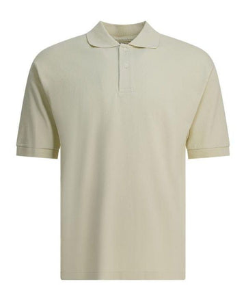 AURALEE PIMA Baumwolle Heavy PIQUE Polo KHAKI Beige 152202009