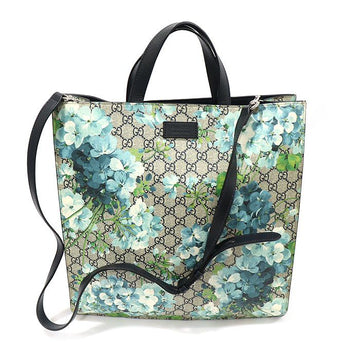 Gucci GG Supreme Canvas Bloom Print Tote 2WAY 546325 157374483