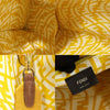 Fendi Yellow Canvas FF Vertigo Print Shopper Tote Bag 157374501 [P]