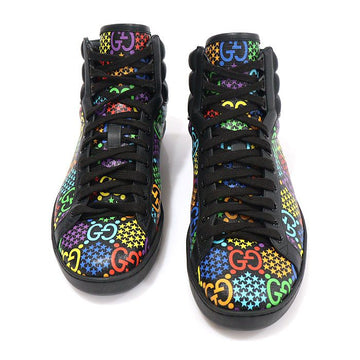 GUCCI Hochschnittige Sneakers aus schwarzem GG Supreme Canvas für Herren 610097 157374532