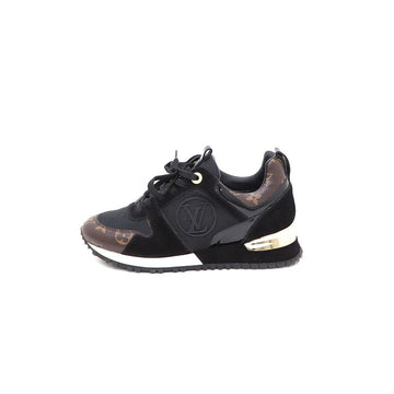 LOUIS VUITTON ブラックモノグラムランウェイスニーカー 1A3CWB 35 (約220mm) 157376628